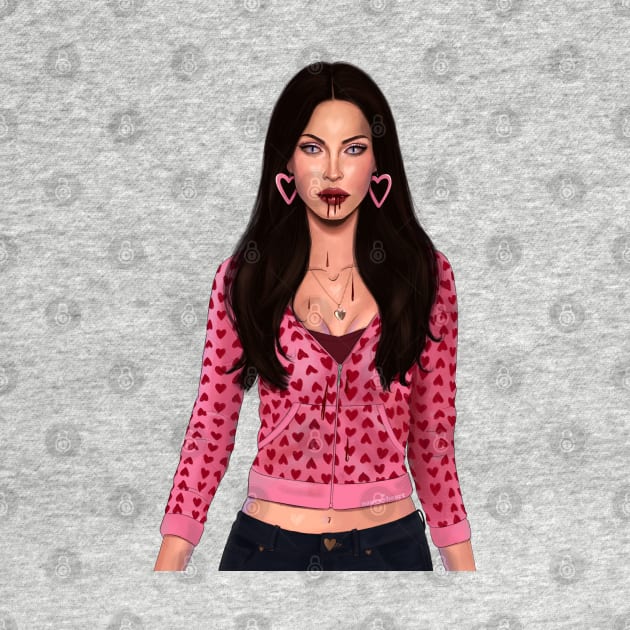 Jennifer’s Body Hearts y2k Check by thelamehuman
